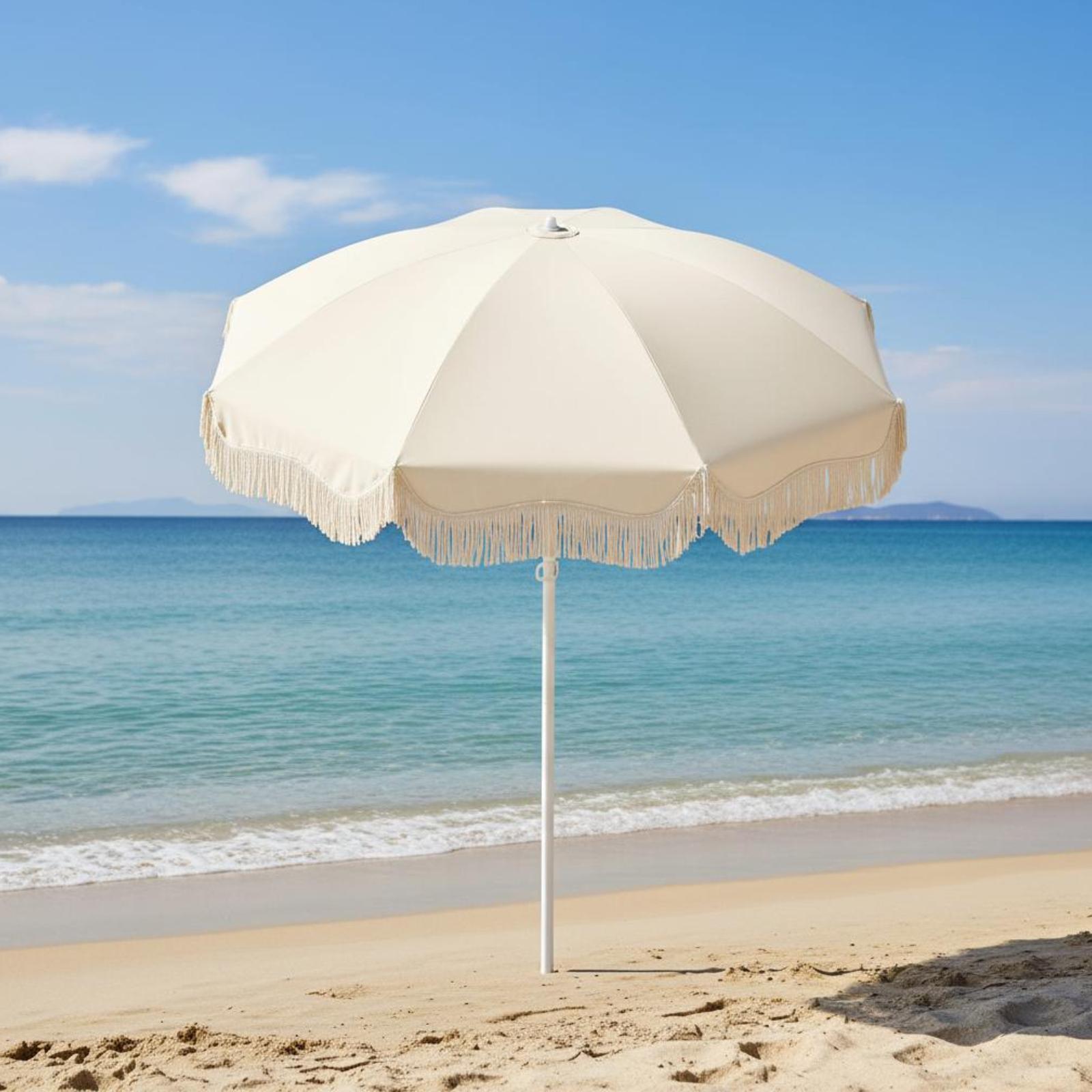Smart Garden Umbrella - Защитный зонт для патио с бахромой