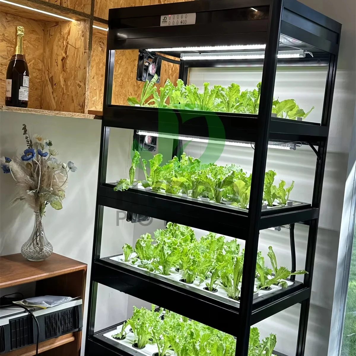 Aquaponics Home Kit - Крытый дом, умный светодиодный шкаф для
