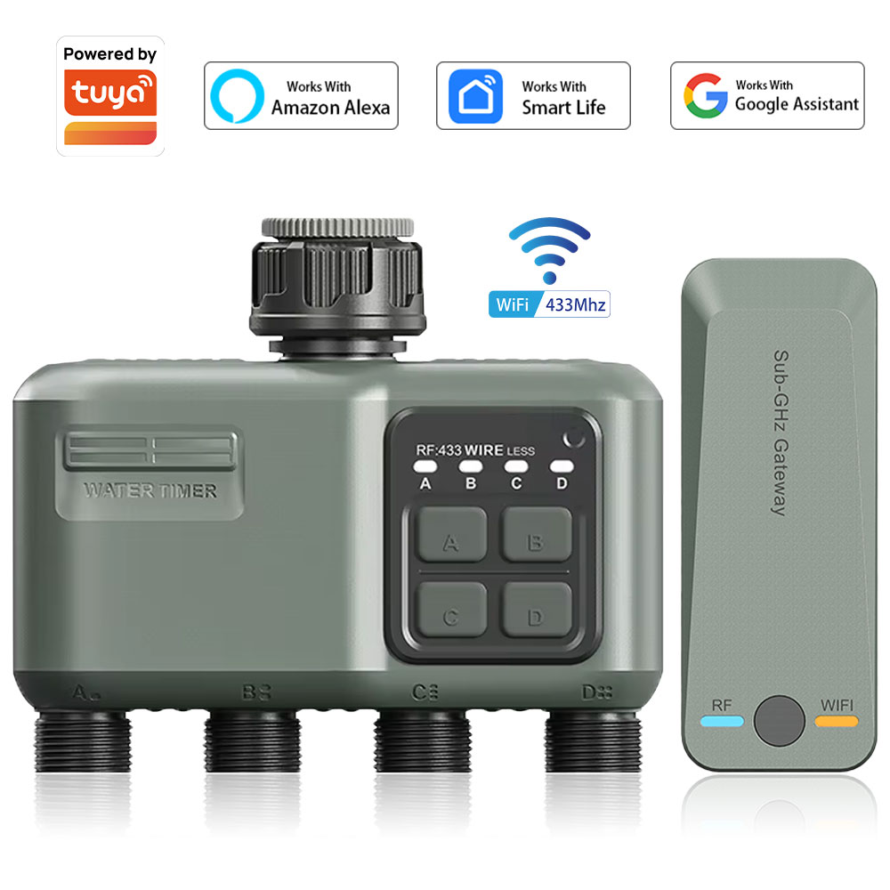 Smart Garden Irrigation - Программируемый таймер полива на 4 выхода
