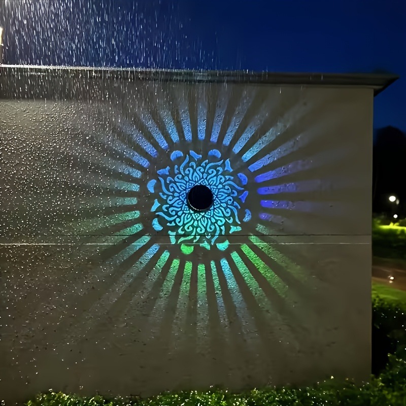 Smart Garden Spotlights - Солнечный светодиодный настенный светильник с проекцией