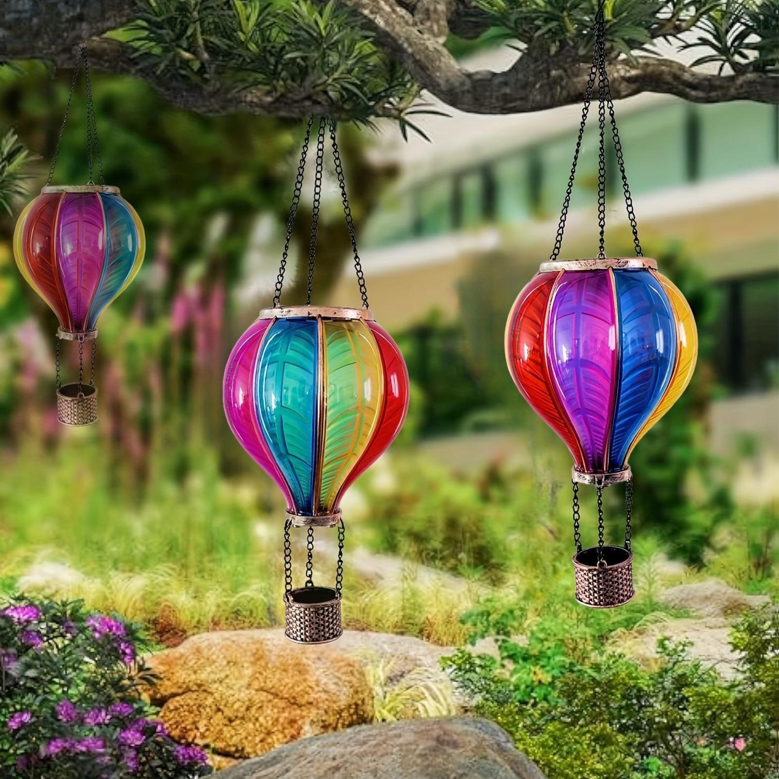 Smart Garden Balloon - Водонепроницаемый портативный декоративный фонарь-шар на солнечной