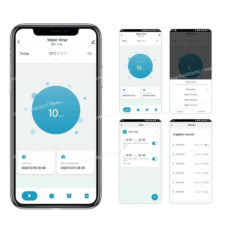 Умный Wi-Fi таймер для полива  – обзор и цена Smart Garden Water Timer