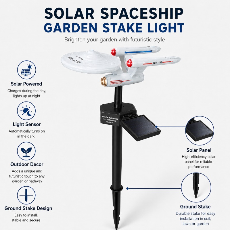 Садовый светильник Star Trek U – обзор и цена Smart Garden Spotlights