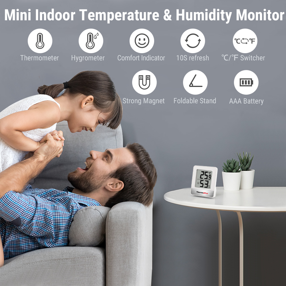 ThermoPro TP49 Мини-метеостанц – обзор и цена Garden Weather Station