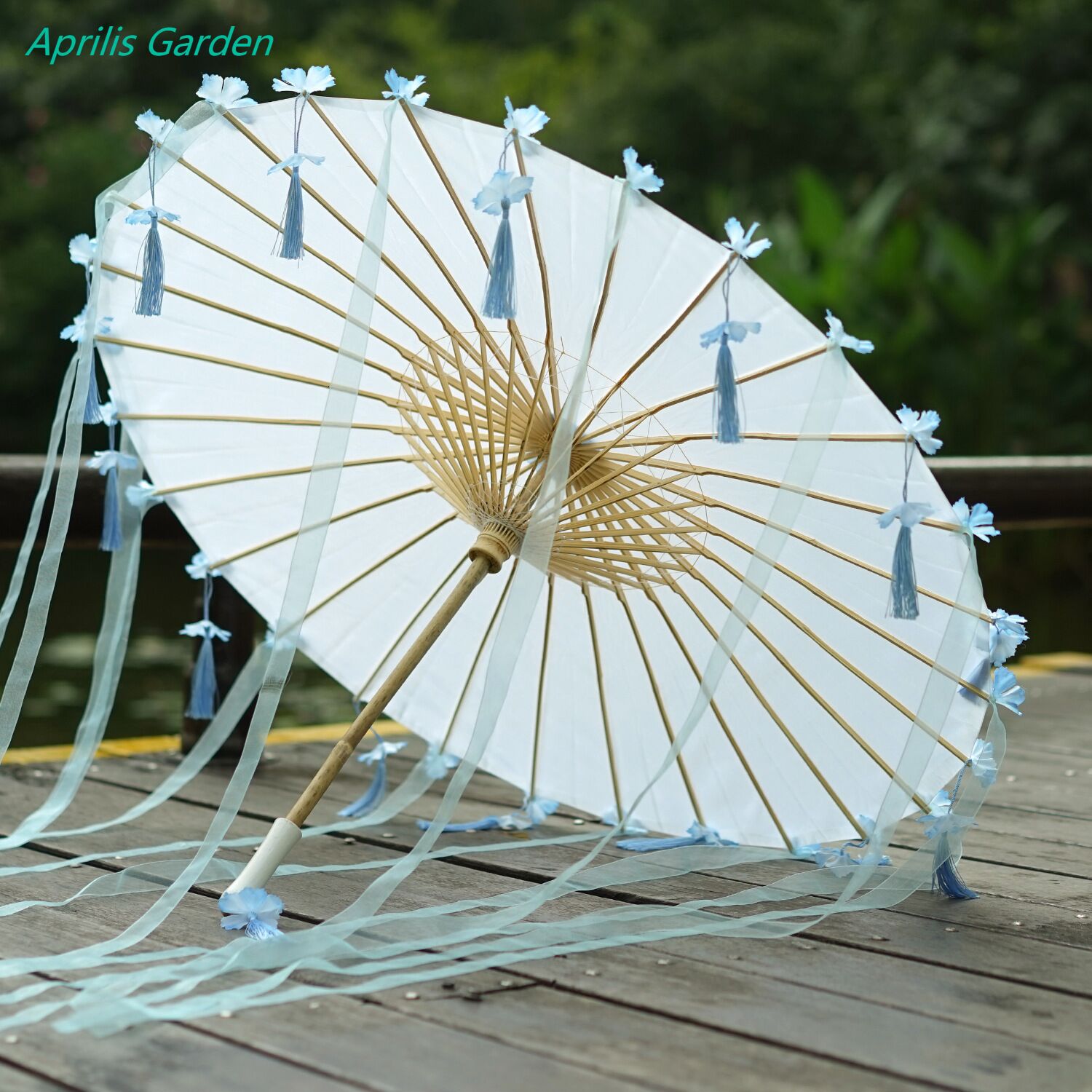 Зонтик женский Hanfu, с кисточ – обзор и цена Smart Garden Umbrella