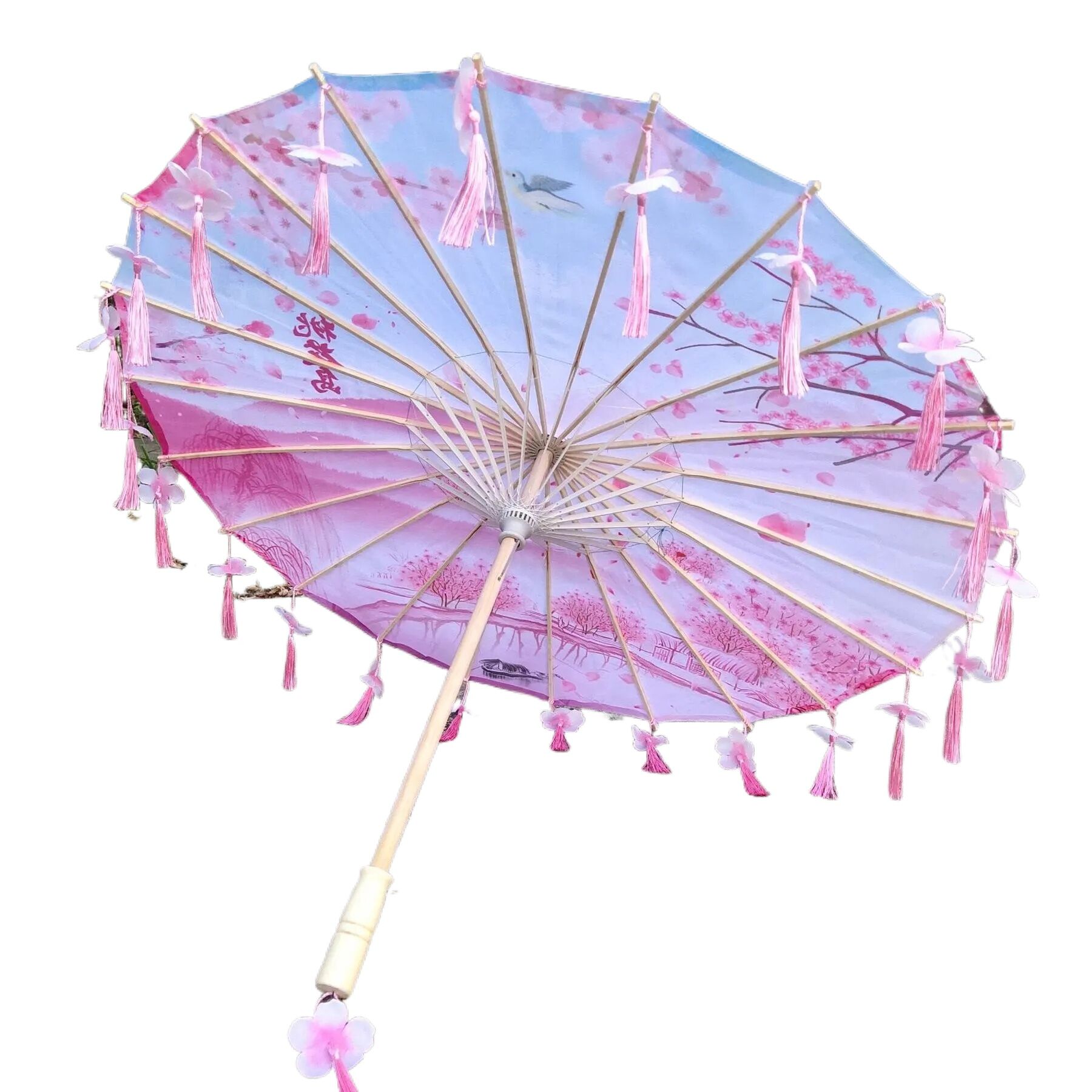 Зонтик женский Hanfu, с кисточ – обзор и цена Smart Garden Umbrella