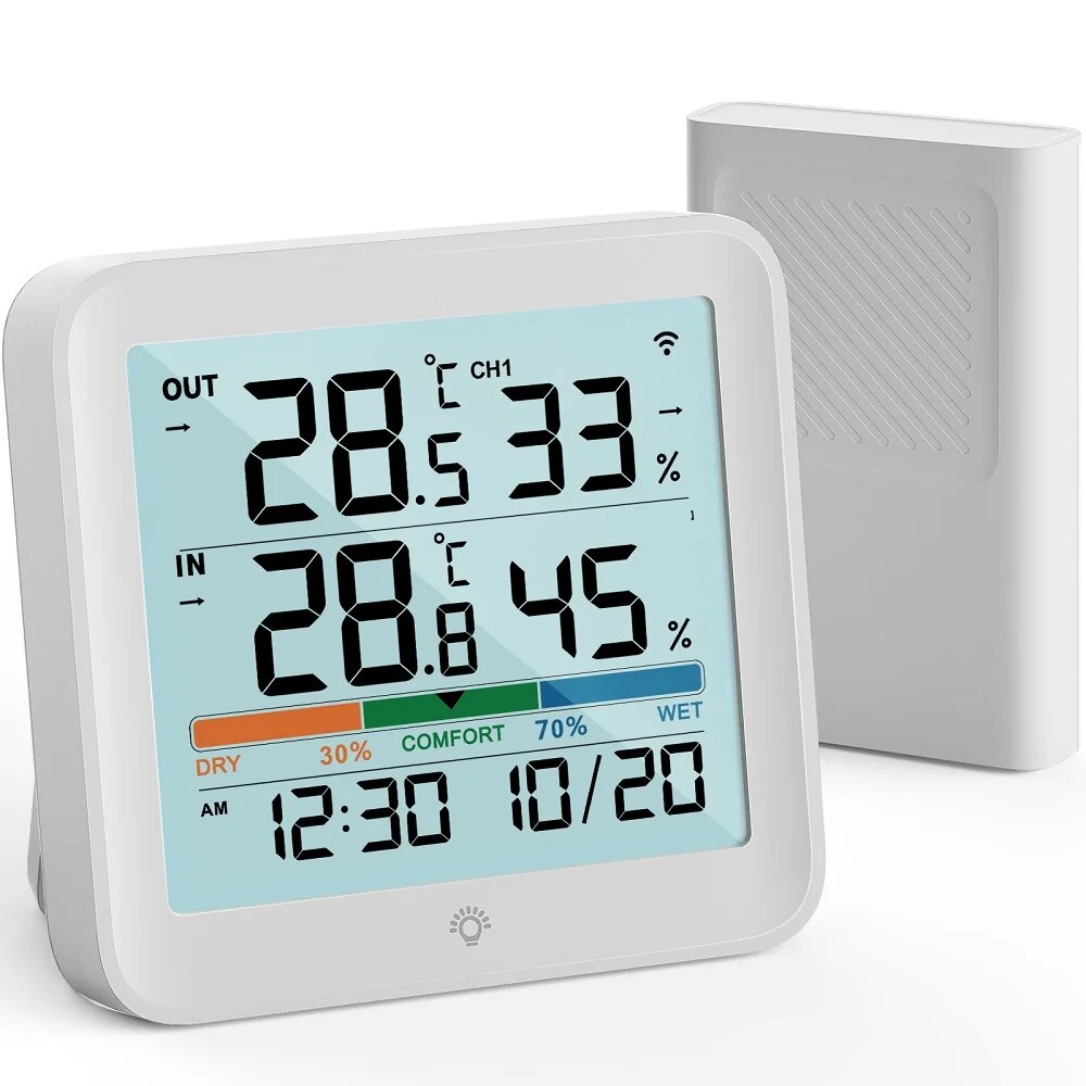 Цифровой термогигрометр с дист – обзор и цена Garden Weather Station