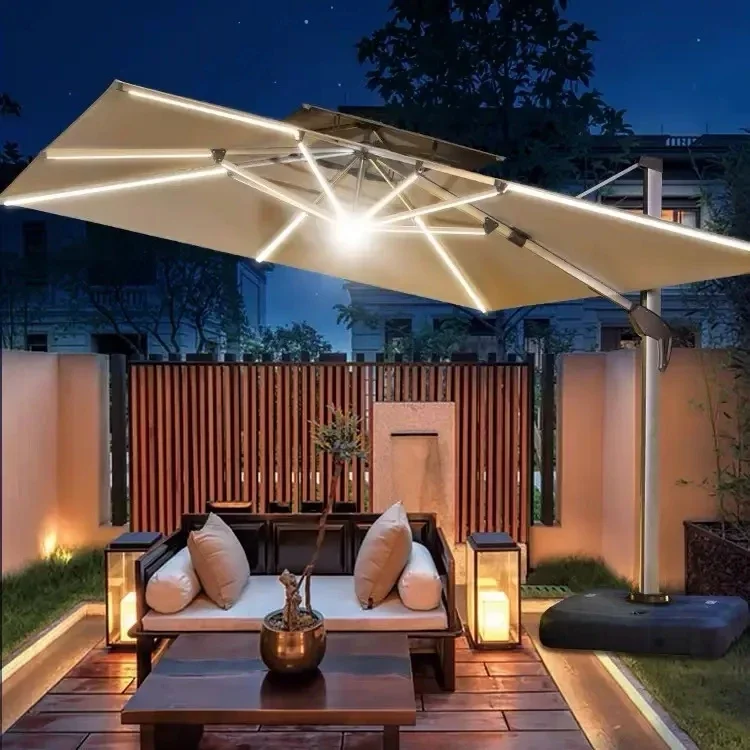 Бирюзовый умный ветростойкий н – обзор и цена Smart Garden Umbrella