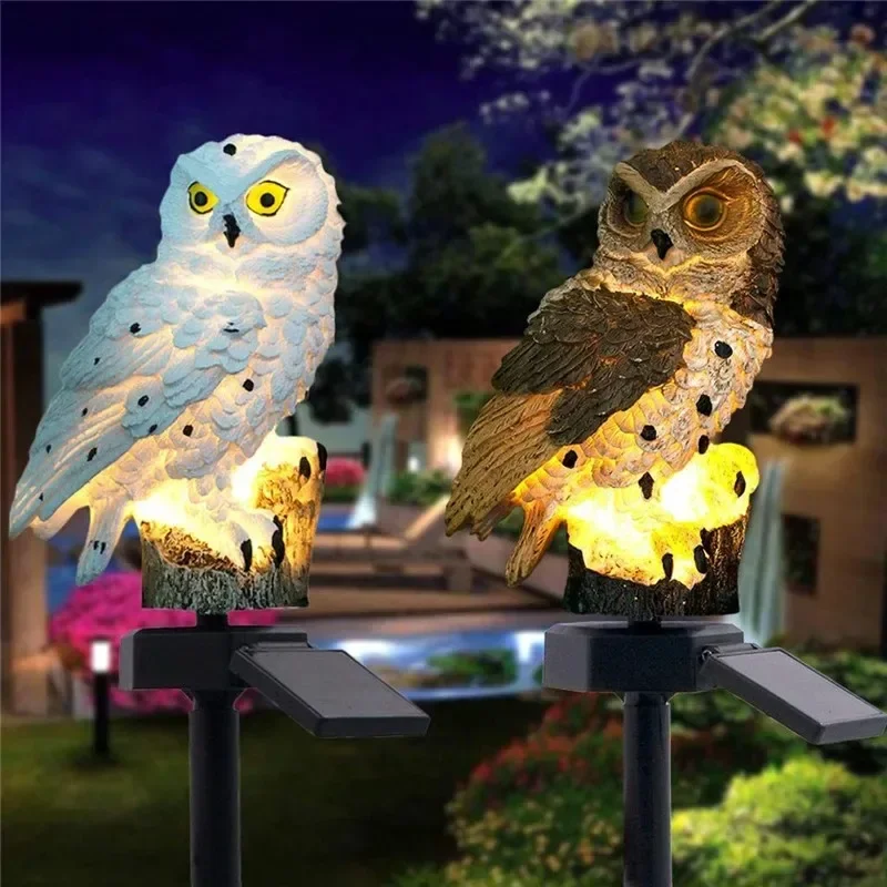 Солнечная статуэтка совы с LED – обзор и цена Smart Garden Spotlights