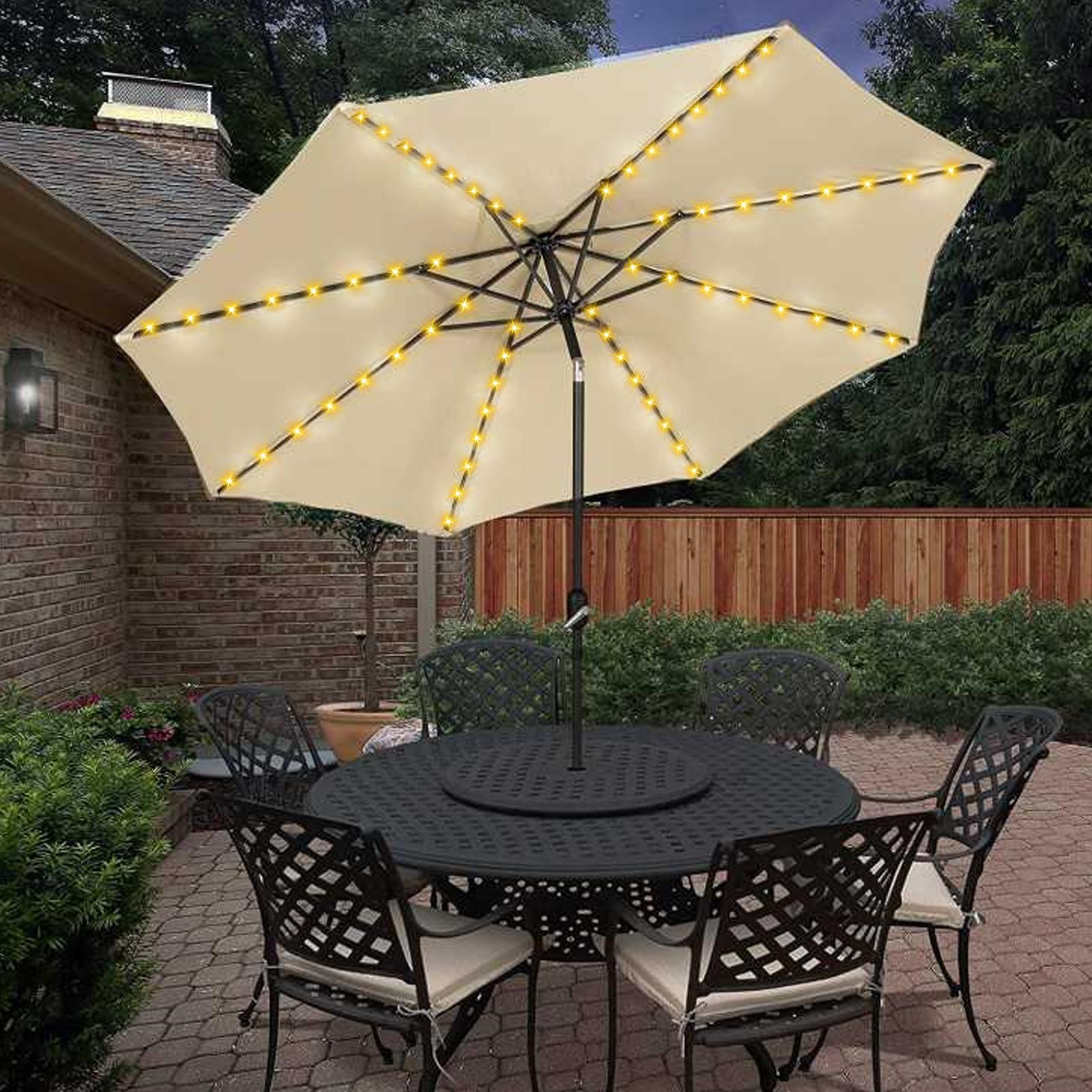 Солнечная гирлянда для зонта с – обзор и цена Smart Garden Spotlights