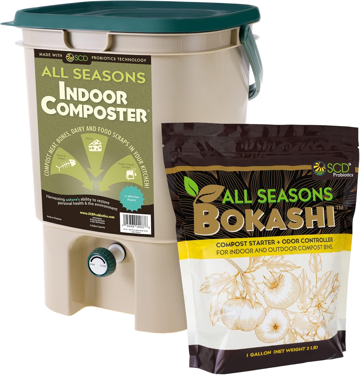Компостер для кухонной столешн – обзор и цена Composting Kit Indoor