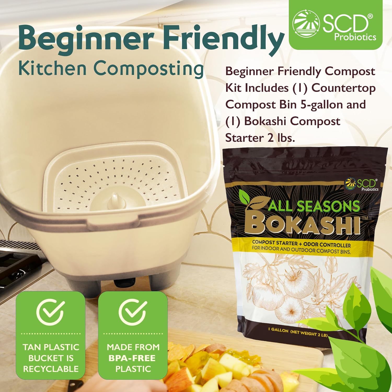 Компостер для кухонной столешн – обзор и цена Composting Kit Indoor