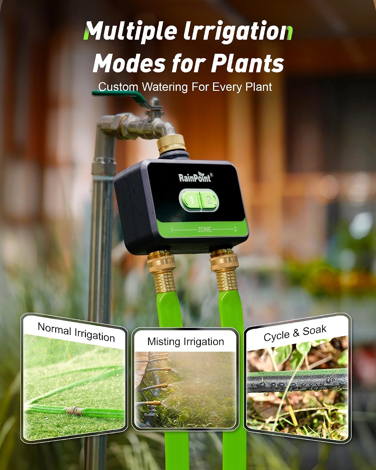 Умный Wi-Fi таймер полива на 2 – обзор и цена Smart Garden Sprinkler
