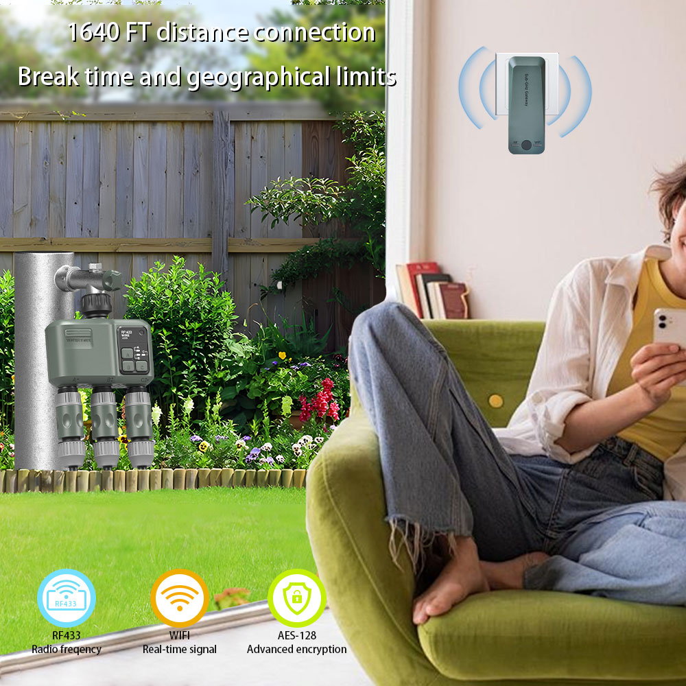 Умный контроллер полива Tuya W – обзор и цена Smart Garden Irrigation